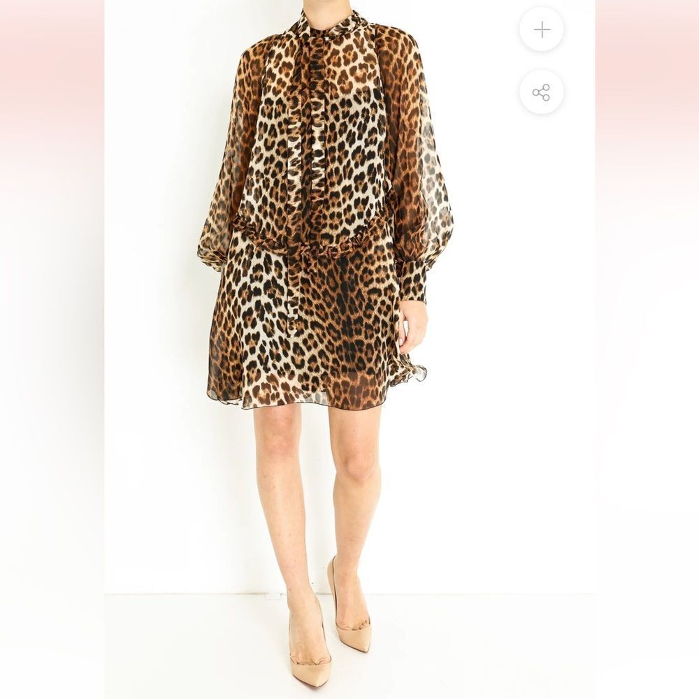 NO 21 LEOPARD DRESS size 6